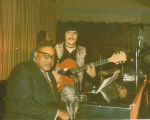 Larry Pepper Gill with Ivory Joe Hunter in Memphis